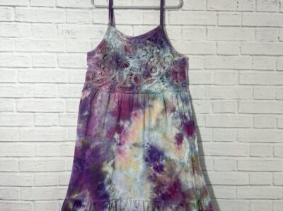 Girls tie dye dress by 3 short dogs